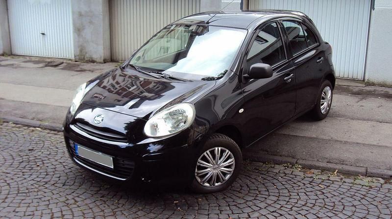 Schwarz Gebraucht 2011 Nissan Micra Kleinwagen | 3.350 € (Guter Preis) - Bild 1/4