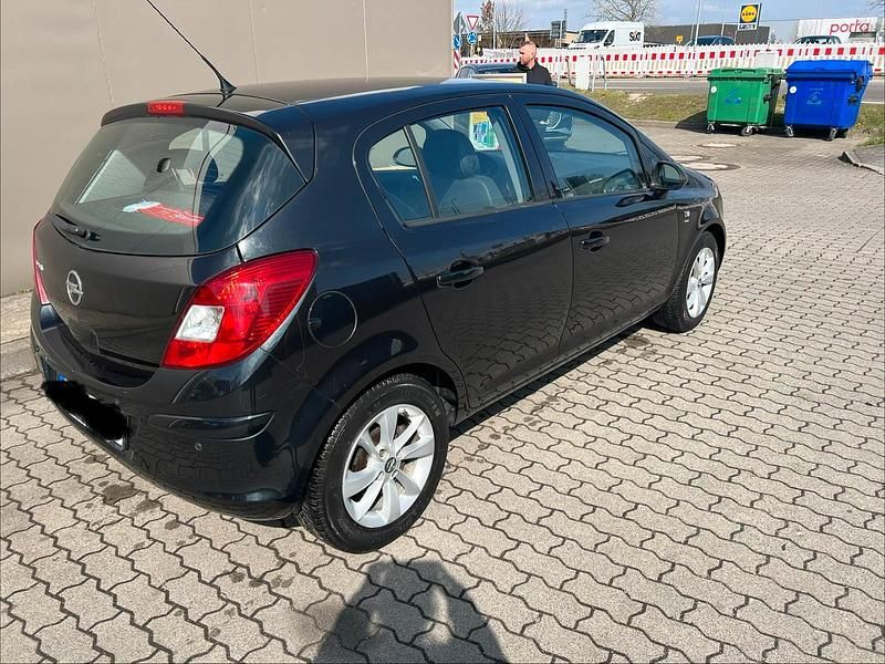 Gebraucht Opel Corsa 2014 Schwarz Kleinwagen