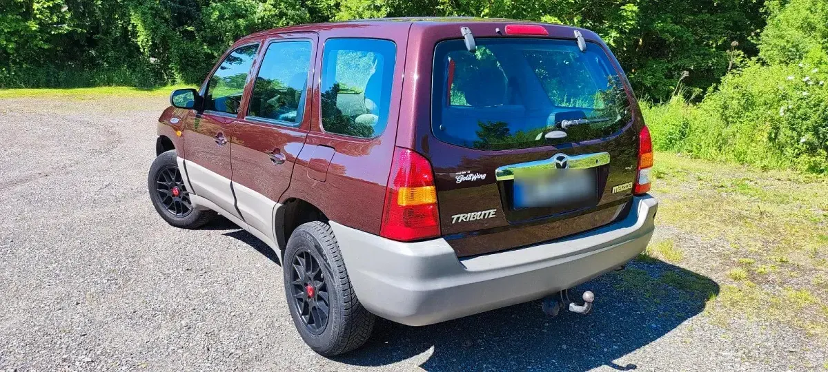 Gebraucht Mazda Tribute 124 PS (91 kW) 2002 Rot SUV
