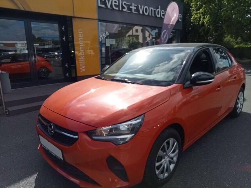 Orange / schwarz Gebraucht 2022 Opel Corsa Edition Limousine | 12.990 € (Fairer Preis) - Bild 1/4