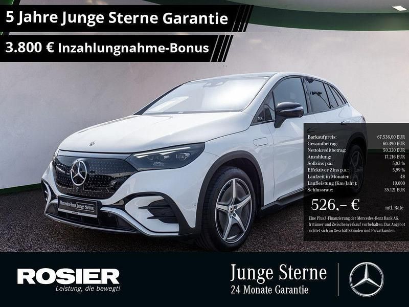 Weiss / polarweiß Gebraucht 2024 Mercedes EQE350 Premium Plus SUV | 67.536 € (Fairer Preis) - Bild 1/4