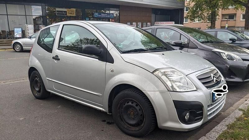 Gebraucht Citroën C2 60 PS (44 kW) 2009 Grau Kleinwagen