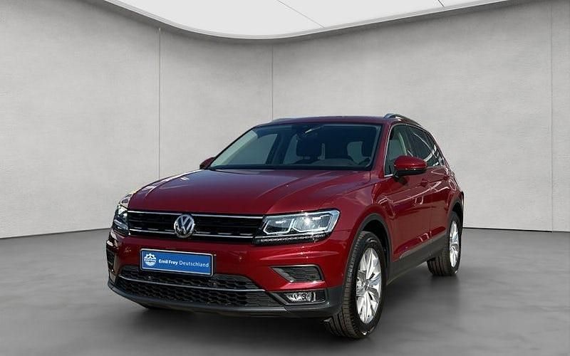 Gebraucht VW Tiguan Highline 180 PS (132 kW) 2018 Rot SUV