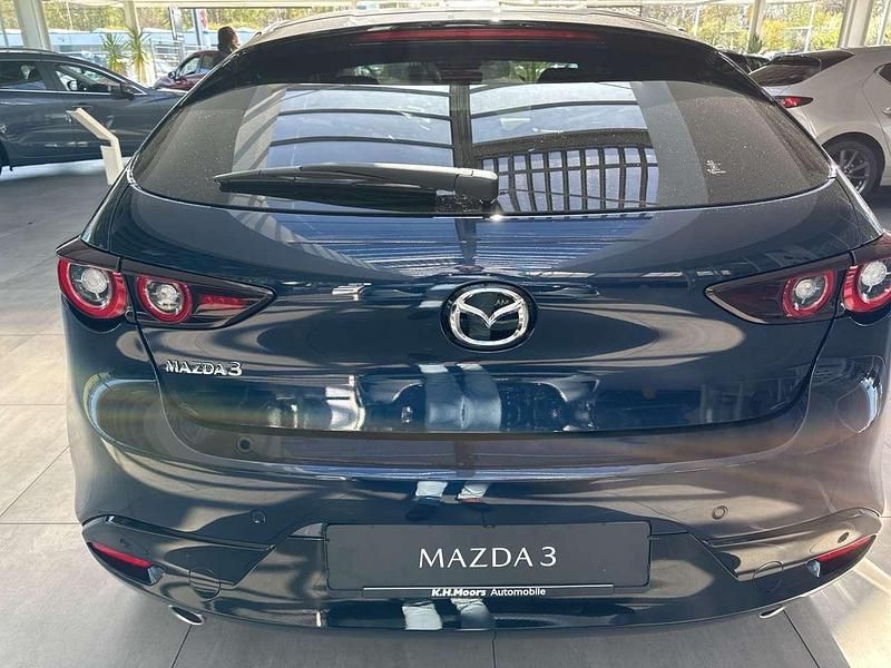 Neu Mazda 3 Exclusive-Line 140 PS (102 kW) 2026 Deep crystal blue Limousine