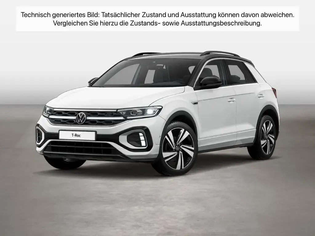 Gebraucht VW T-Roc R-line 150 PS (110 kW) 2024 Pure white SUV