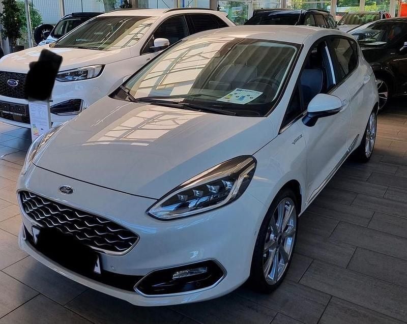 Weiß Gebraucht 2020 Ford Fiesta Vignale Kleinwagen | 14.500 € (Fairer Preis) - Bild 1/4
