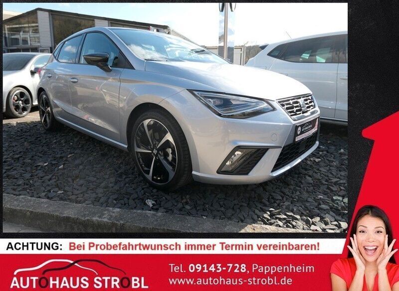 Urban silber (metallic) Gebraucht 2023 Seat Ibiza FR Kleinwagen | 21.350 € (Fairer Preis) - Bild 1/3
