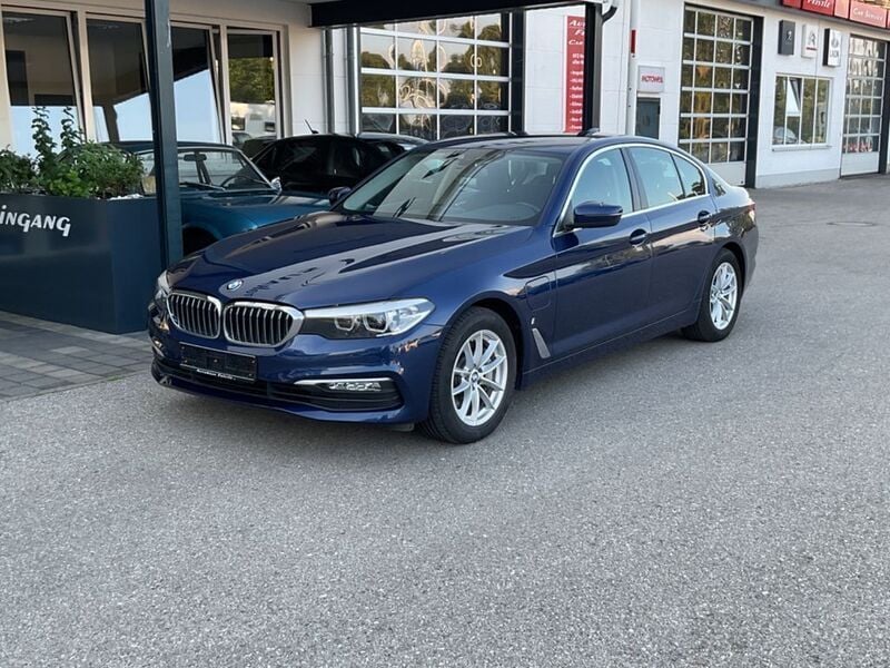 Blau Gebraucht 2018 BMW 530e Performance Limousine | 24.990 € (Superpreis) - Bild 1/4