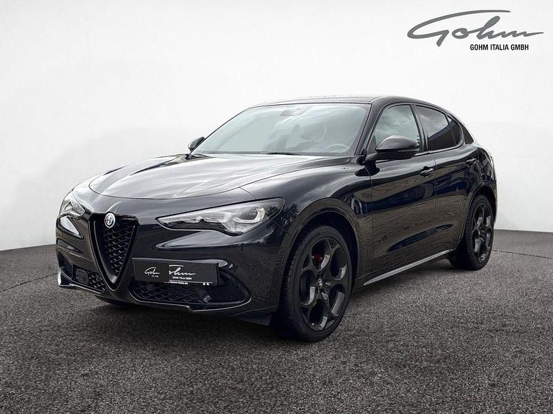 Schwarz Gebraucht 2023 Alfa Romeo Stelvio Competizione SUV | 41.990 € (Etwas zu teuer) - Bild 1/4