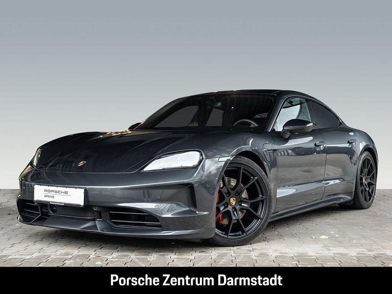 Vulkangraumetallic Gebraucht 2024 Porsche Taycan 4S Limousine | 119.777 € - Bild 1/4