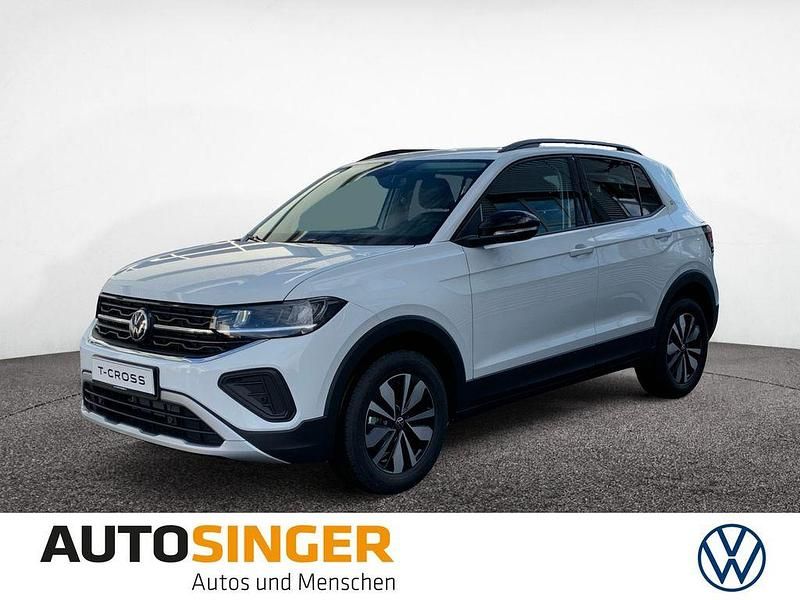 Pure white Gebraucht 2025 VW T-Cross Goal SUV | 26.980 € (Etwas zu teuer) - Bild 1/4