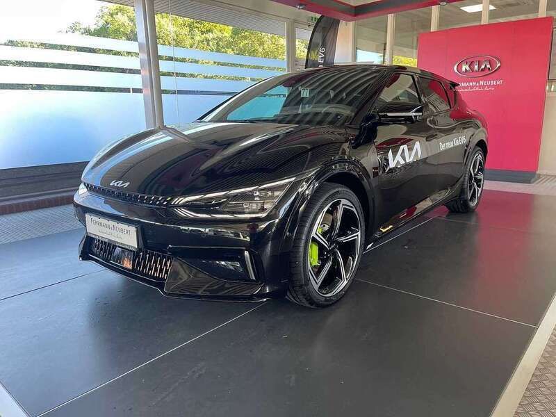 Auroraschwarz Gebraucht 2023 Kia EV6 4 SUV | 55.790 € - Bild 1/4