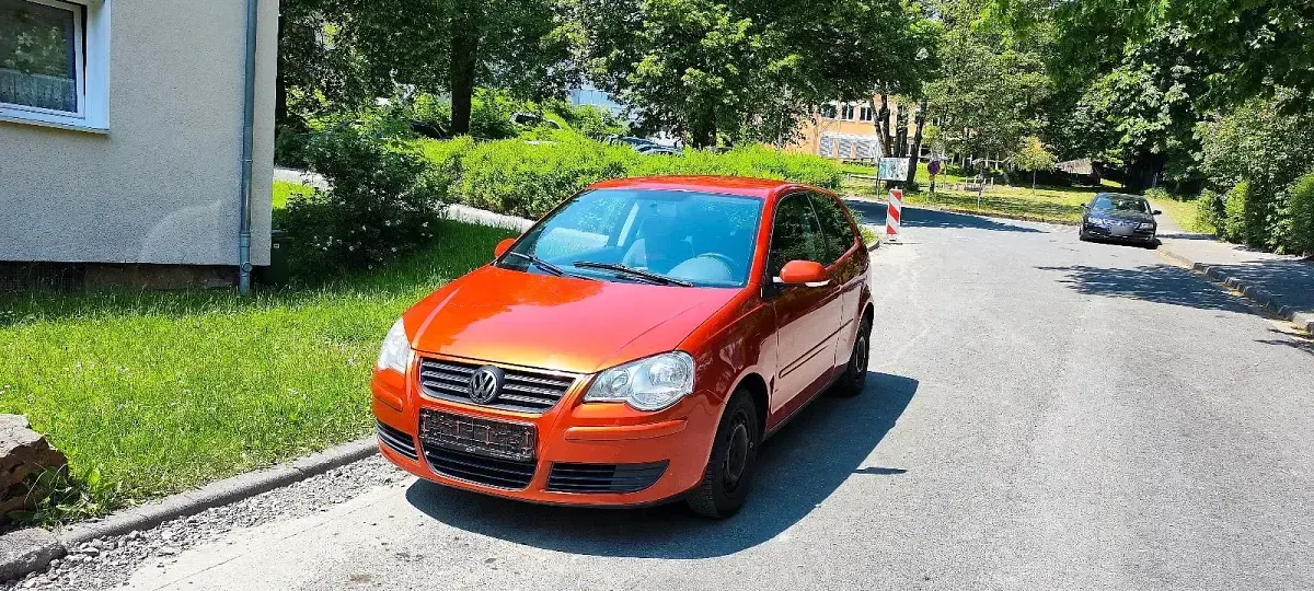 Second-hand VW Polo 64 CP (47 kW) 2007 Portocaliu Hatchback