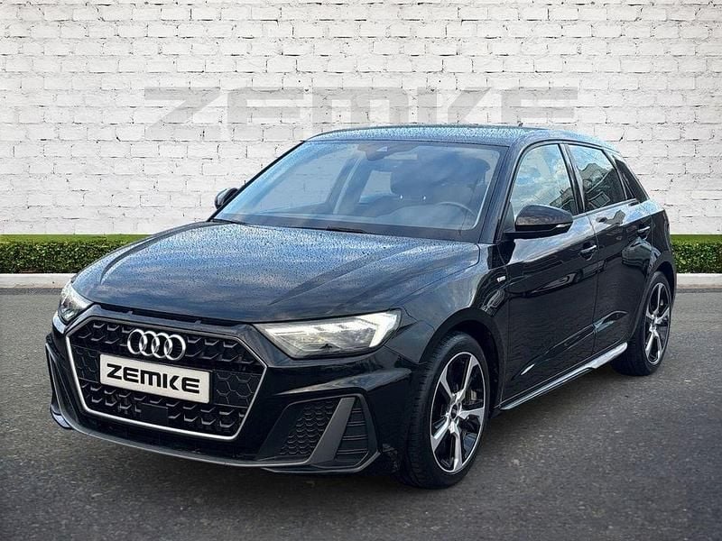 Schwarz Gebraucht 2021 Audi A1 Sportback S-Line Kleinwagen | 19.450 € (Fairer Preis) - Bild 1/4