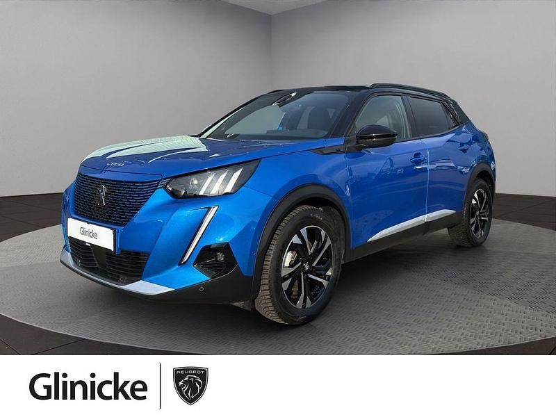 Gebraucht Peugeot e-2008 GT 100 kW (136 PS) 2021 Blau SUV