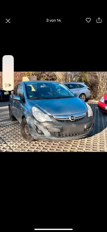 Gebraucht Opel Corsa Active 75 PS (55 kW) 2013 Grau Kleinwagen