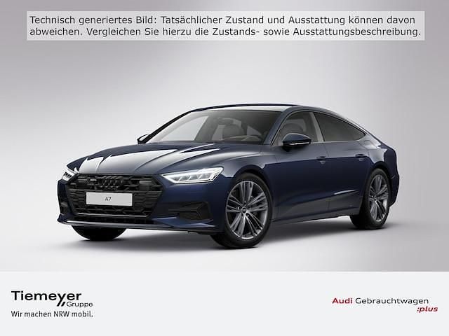 Firmamentblau metallic Gebraucht 2025 Audi A7 Sportback Ambiente Kleinwagen | 57.240 € (Superpreis) - Bild 1/4