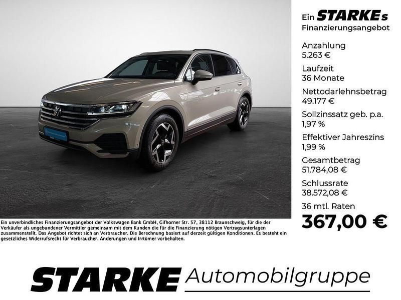 Beige Gebraucht 2024 VW Touareg Basis SUV | 54.440 € (Guter Preis) - Bild 1/4