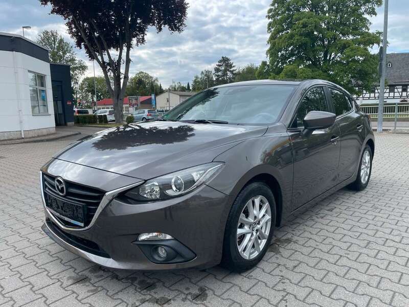 Obsidiangrau metallic Gebraucht 2014 Mazda 3 Center-Line Kombi | 8.700 € (Superpreis) - Bild 1/4