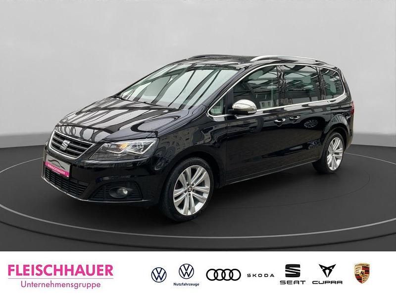 Schwarz Gebraucht 2016 Seat Alhambra Van / Kleinbus | 18.980 € (Etwas zu teuer) - Bild 1/4