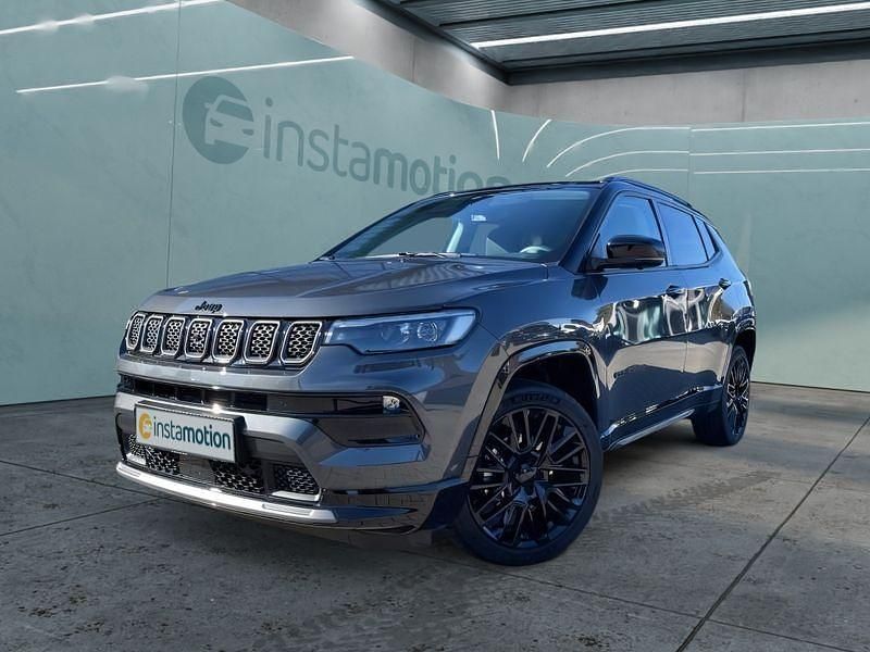 Grau Gebraucht 2023 Jeep Compass SUV | 28.449 € (Fairer Preis) - Bild 1/4