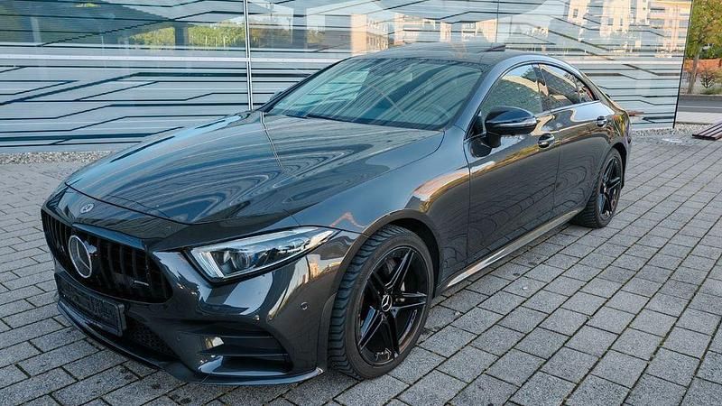 Grau Gebraucht 2018 Mercedes CLS450 AMG line Limousine | 32.990 € (Guter Preis) - Bild 1/4