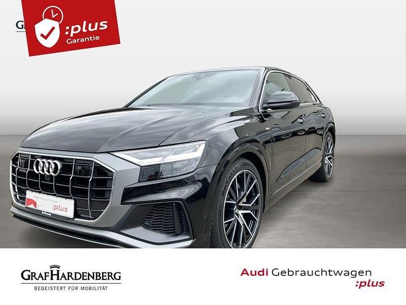 Schwarz Gebraucht 2021 Audi Q8 S-Line SUV | 57.960 € (Guter Preis) - Bild 1/4