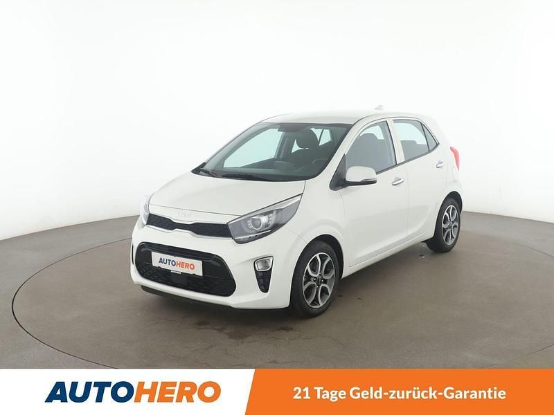 Weiß Gebraucht 2023 Kia Picanto Spirit Kleinwagen | 14.220 € (Etwas zu teuer) - Bild 1/3