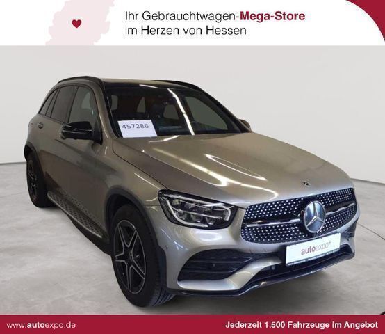 Mojavesilber metallic Gebraucht 2022 Mercedes GLC400d AMG line SUV | 45.390 € (Etwas zu teuer) - Bild 1/4