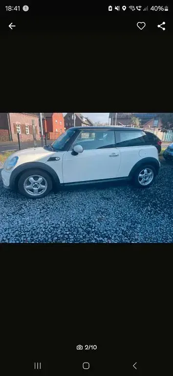 Gebraucht Mini Cooper 122 PS (89 kW) 2010 Beige Kleinwagen