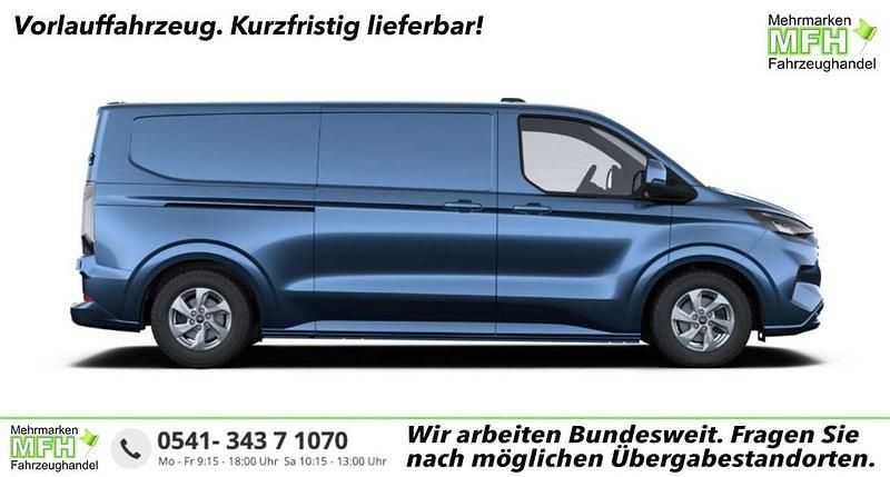 Neu Ford Transit Custom Limited 170 PS (125 kW) 2025 Chrome blue metallic Van / Kleinbus