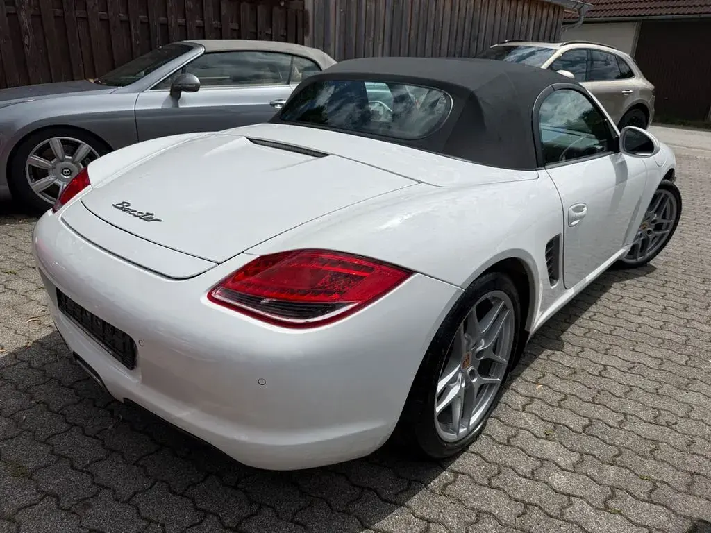 Gebraucht Porsche Boxster 256 PS (188 kW) 2009 Weiß Cabrio
