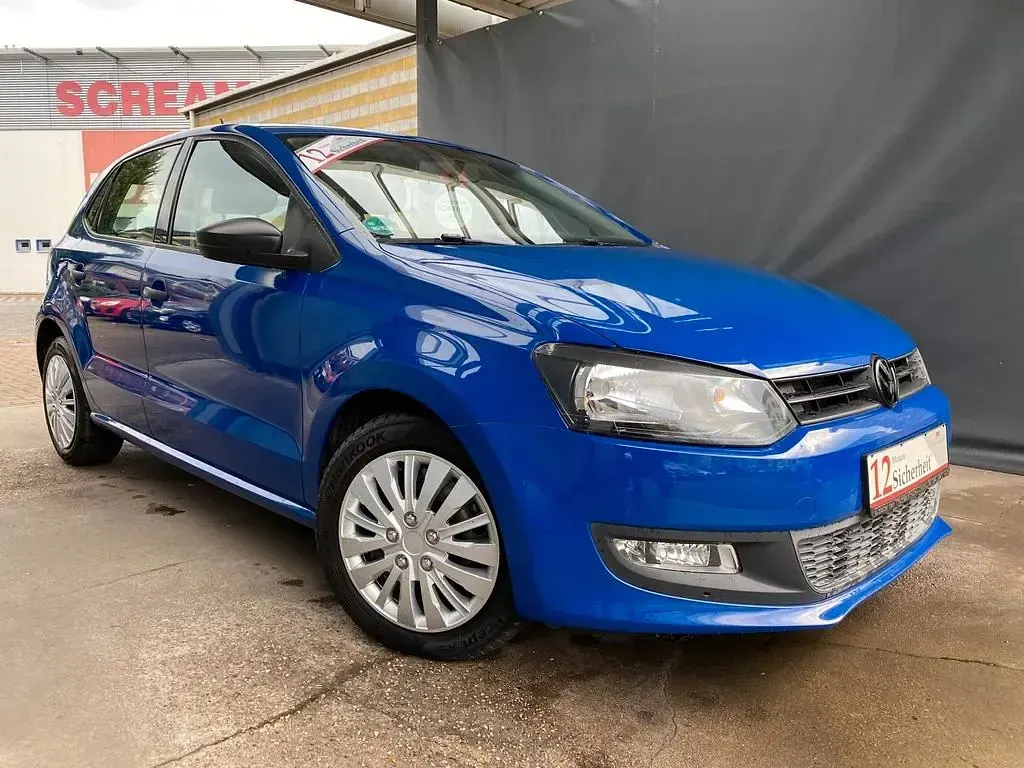 Gebraucht VW Polo 60 PS (44 kW) 2009 Blau Kleinwagen