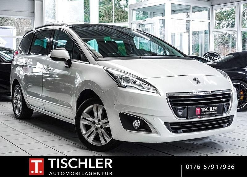 Gebraucht Peugeot 5008 Allure 150 PS (110 kW) 2016 Weiß Van / Kleinbus