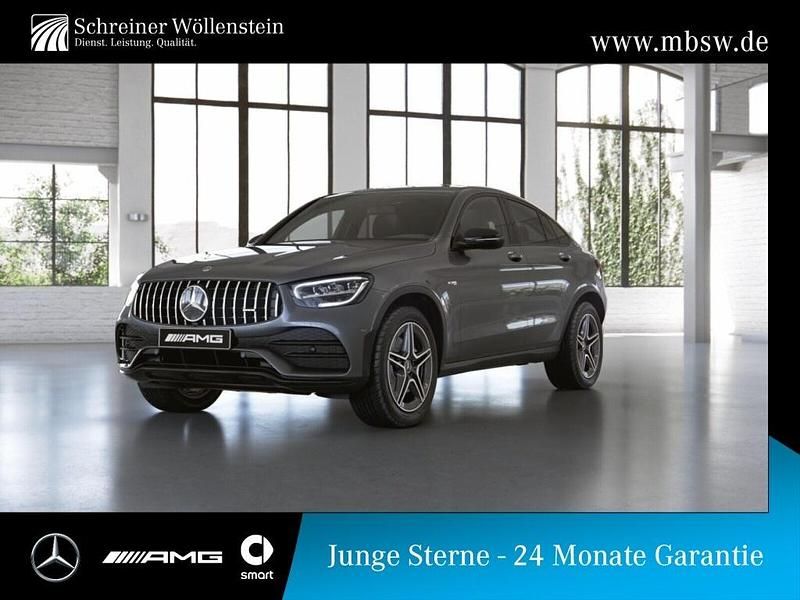 Selenitgrau Gebraucht 2021 Mercedes GLC43 AMG AMG Coupé | 56.440 € (Fairer Preis) - Bild 1/4