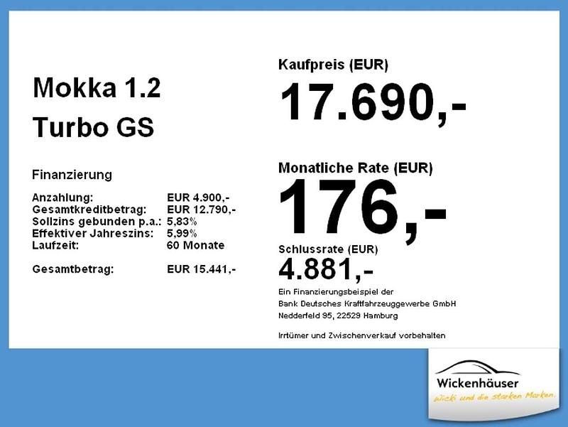 Gebraucht Opel Mokka GS Line 131 PS (96 kW) 2023 Kontrast grau/quarz silber SUV