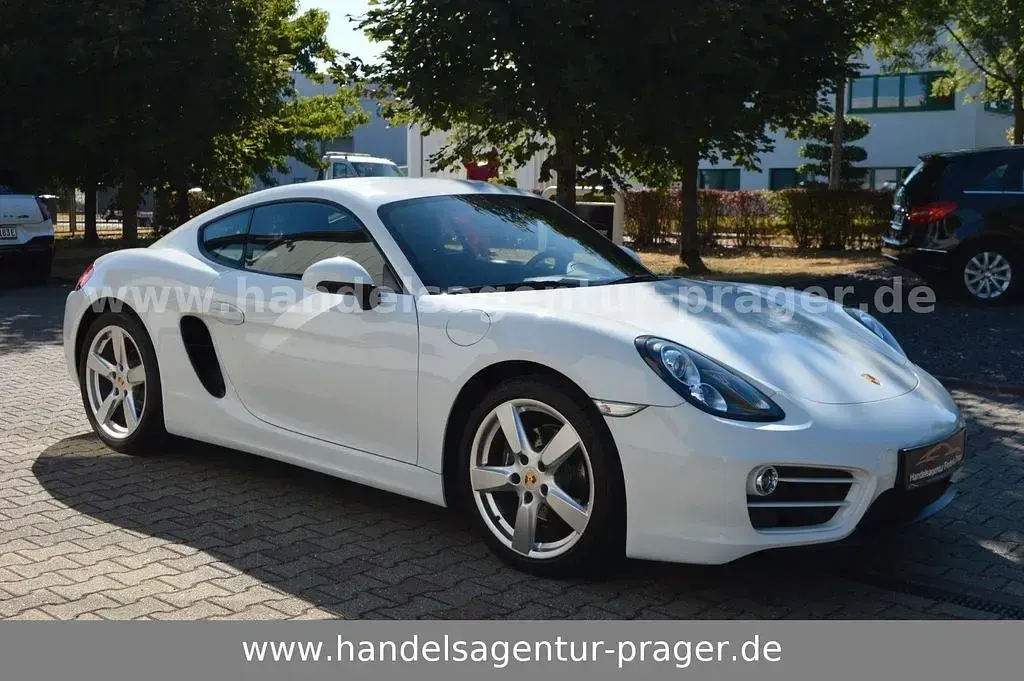 Gebraucht Porsche Cayman 275 PS (202 kW) 2013 Weiß Coupé