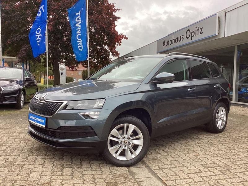 Grau Gebraucht 2020 Skoda Karoq Ambition SUV | 19.790 € (Etwas zu teuer) - Bild 1/4