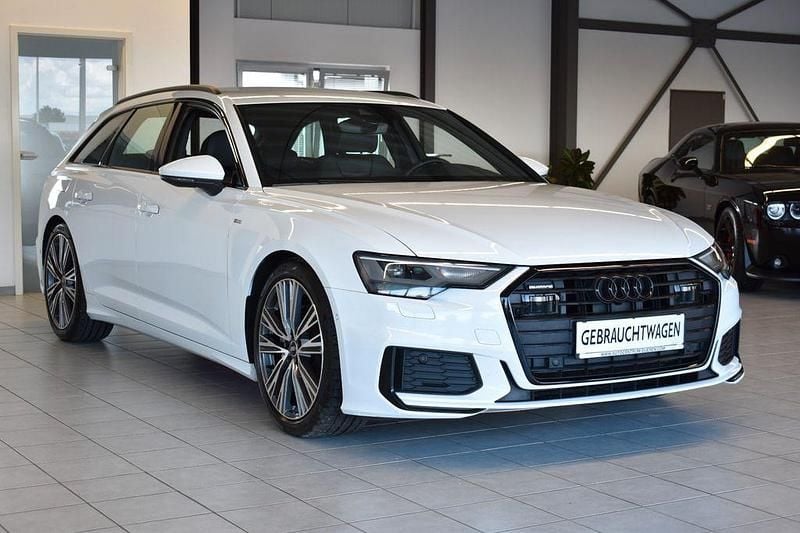 Gletscherweiss Gebraucht 2022 Audi A6 S-Line Kombi | 33.999 € (Guter Preis) - Bild 1/4