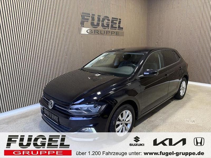 Deep black perleffekt Gebraucht 2018 VW Polo Highline Limousine | 10.995 € (Fairer Preis) - Bild 1/4