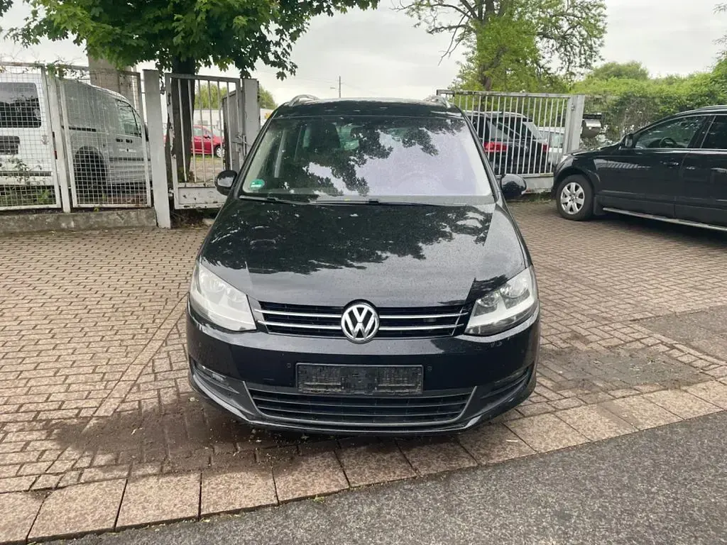 Brugt VW Sharan Style 170 HK (125 kW) 2012 Sort MPV