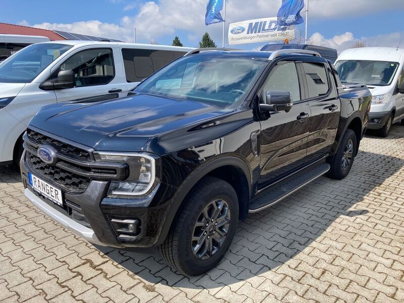 Schwarz Gebraucht 2023 Ford Ranger Wildtrack Abholung | 44.590 € (Etwas zu teuer) - Bild 1/4