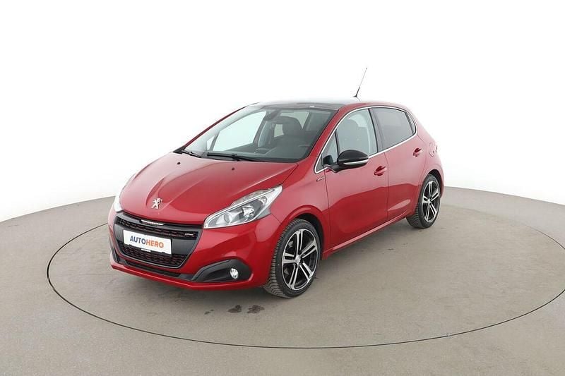 Gebraucht Peugeot 208 Allure 2017 Rot Kleinwagen