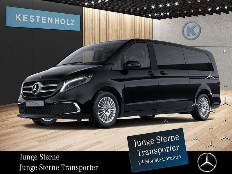 Obsidianschwarz metallic Gebraucht 2023 Mercedes V300 Avantgarde Van / Kleinbus | 57.990 € (Guter Preis) - Bild 1/4