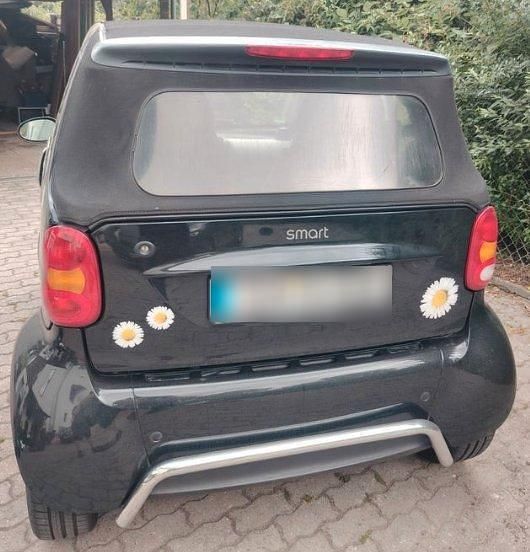 Gebraucht Smart ForTwo Cabrio 61 PS (44 kW) 2003 Schwarz Cabrio