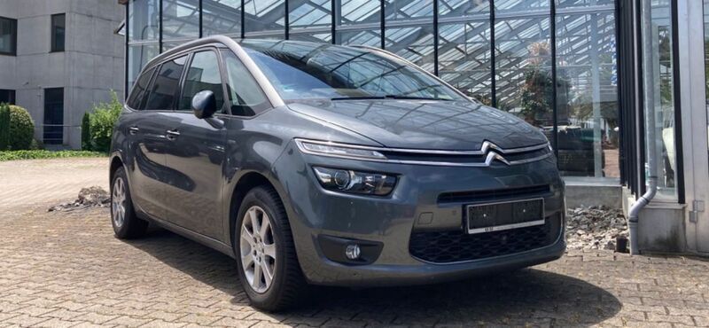 Grau Gebraucht 2015 Citroën Grand C4 Picasso Exclusive Van / Kleinbus | 12.200 € (Fairer Preis) - Bild 1/4