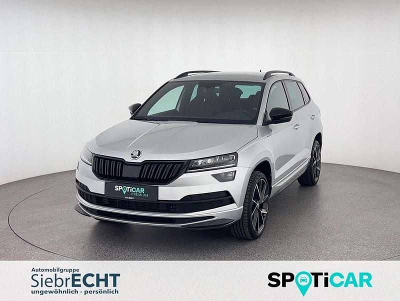 Silber Gebraucht 2022 Skoda Karoq SportLine SUV | 27.470 € (Fairer Preis) - Bild 1/1