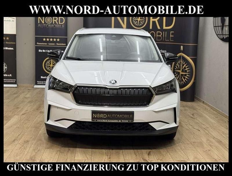 Gebraucht Skoda Enyaq iV Loft 150 kW (204 PS) 2021 Weiß SUV
