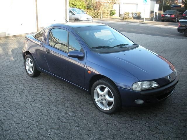 Blau Gebraucht 1996 Opel Tigra Coupé | 1.950 € (Guter Preis) - Bild 1/4