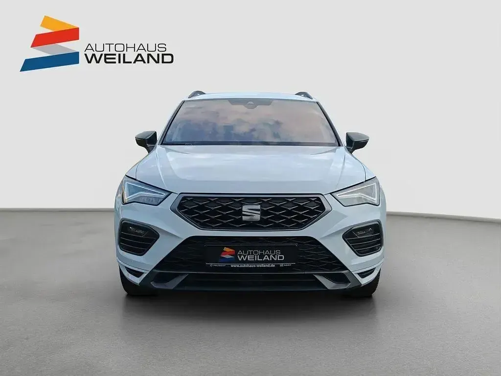 Gebraucht Seat Ateca FR 150 PS (110 kW) 2023 "nevada" weiss SUV